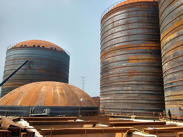 崖城镇焦粉钢板仓